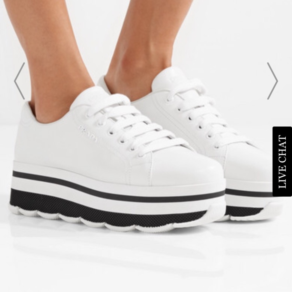 Prada platform sneakers